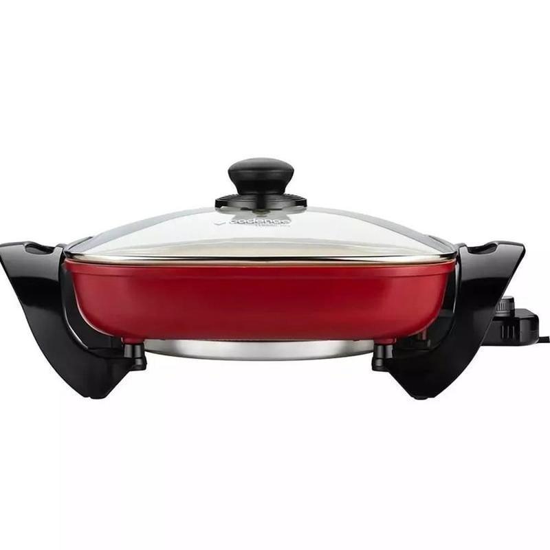Panela Elétrica Cadence Cerâmica 4,6L Vermelho PAN242 - Panela